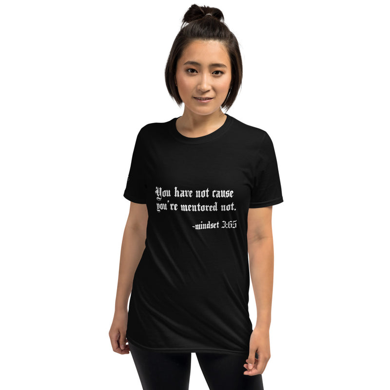 Eye Inspire Life Style Short-Sleeve Unisex Mentor Drop Cut T-Shirt