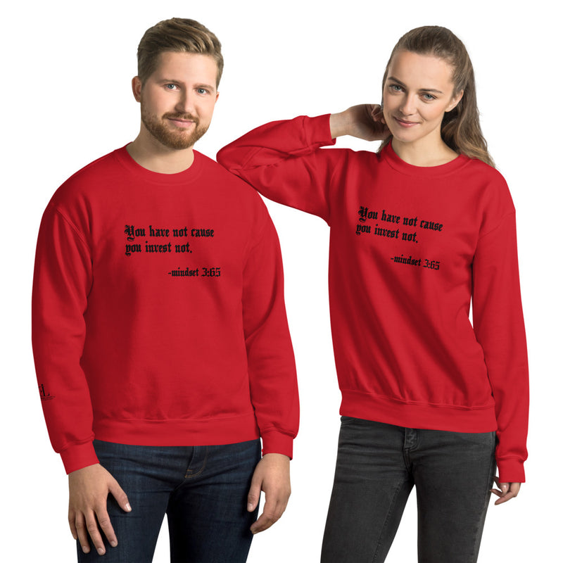 Eye Inspire Life Style Unisex Invest Sweatshirts