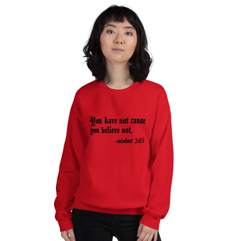 Eye Inspire Life Style Unisex Believe Sweatshirts