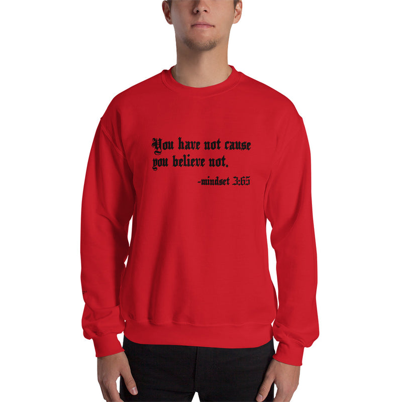 Eye Inspire Life Style Unisex Believe Sweatshirts