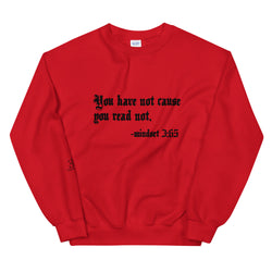 Eye Inspire Life Style Unisex Read Sweatshirts