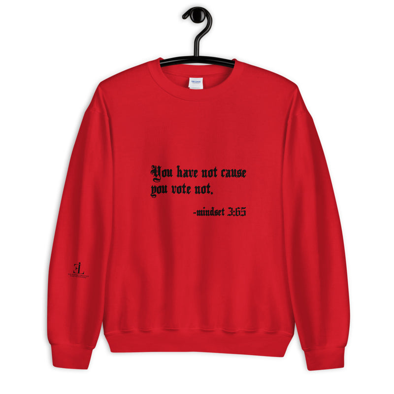 Eye Inspire Life Style Unisex Vote Sweatshirts