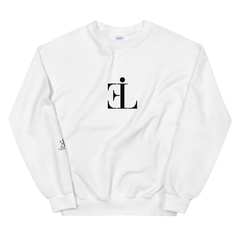 Eye Inspire Life Style Unisex White Sweatshirt