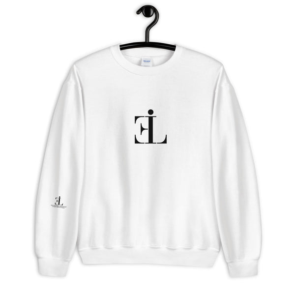 Eye Inspire Life Style Unisex White Sweatshirt