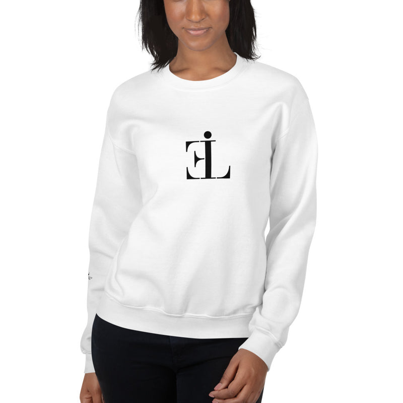 Eye Inspire Life Style Unisex White Sweatshirt