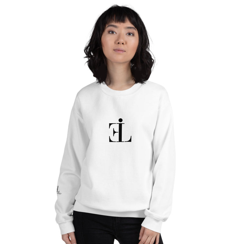 Eye Inspire Life Style Unisex White Sweatshirt