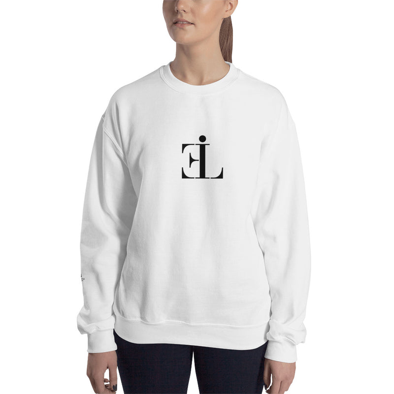 Eye Inspire Life Style Unisex White Sweatshirt