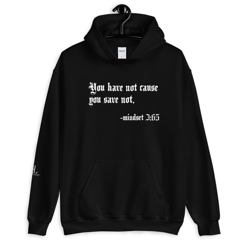 Eye Inspire Life Style Unisex Save Black Hoodie