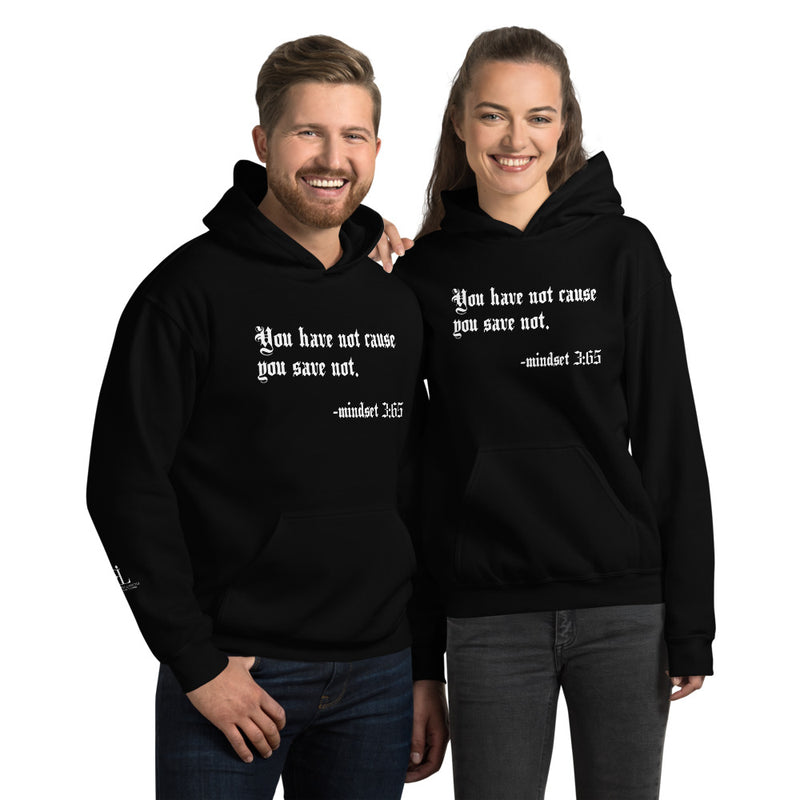 Eye Inspire Life Style Unisex Save Black Hoodie