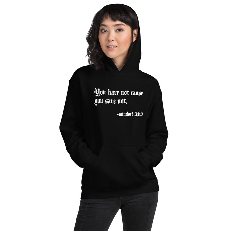 Eye Inspire Life Style Unisex Save Black Hoodie