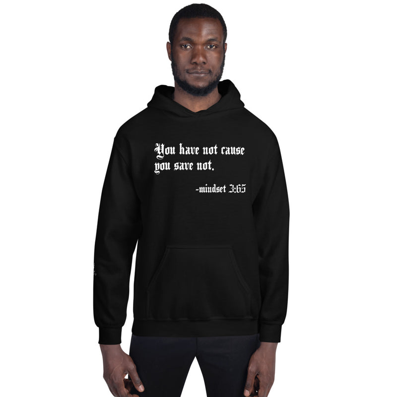 Eye Inspire Life Style Unisex Save Black Hoodie