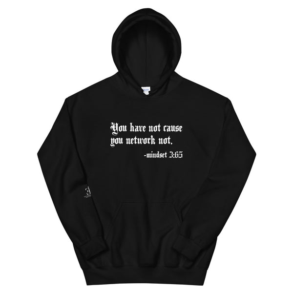 Eye Inspire Life Style- Unisex Network Black Hoodie