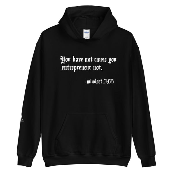 Eye Inspired Life Style-Unisex Entrepreneur Black  Hoodie