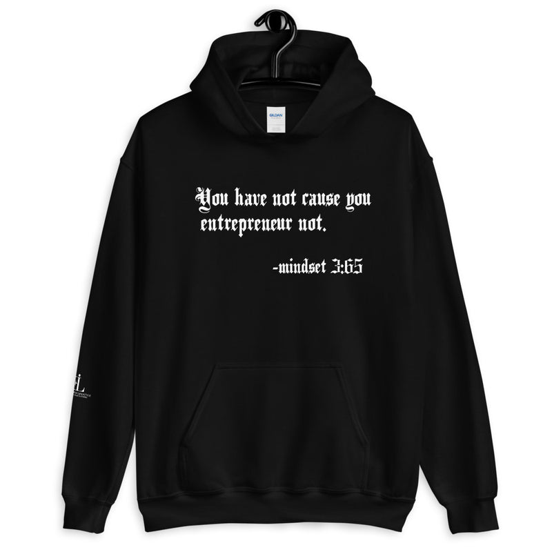 Eye Inspired Life Style-Unisex Entrepreneur Black  Hoodie