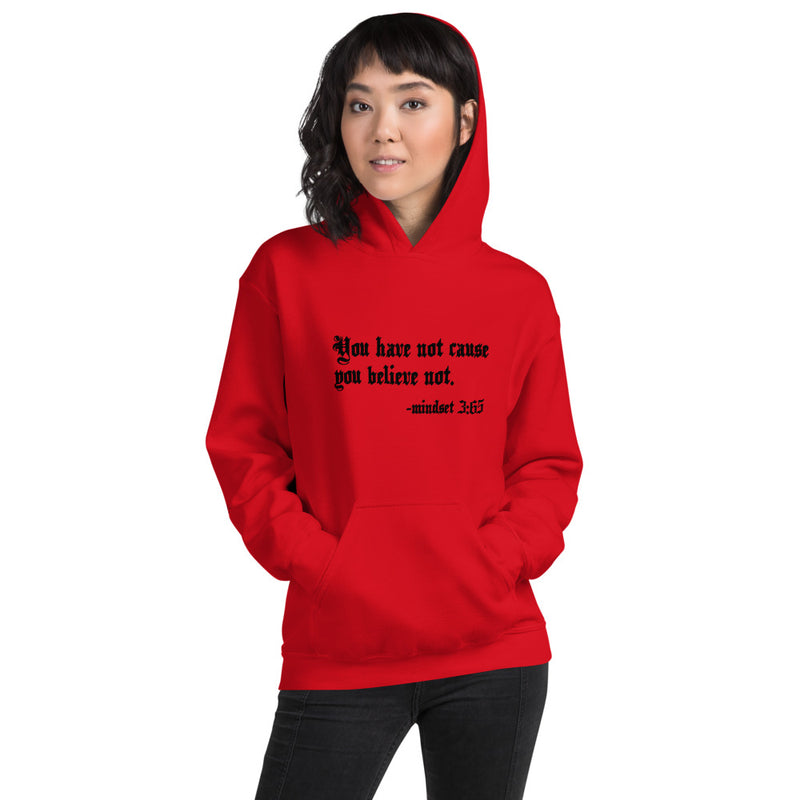 Eye Inspire Life Style Unisex Believe Hoodies