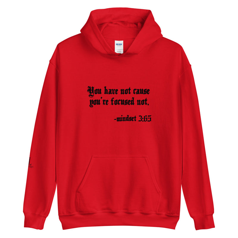 Eye Inspire Life Style Unisex Focused Red Hoodies