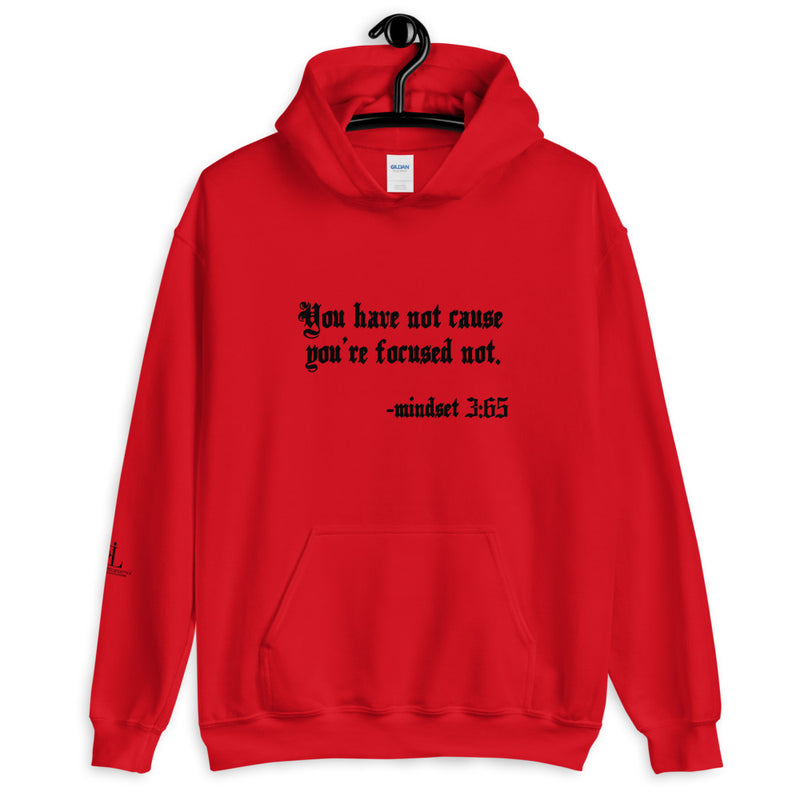 Eye Inspire Life Style Unisex Focused Red Hoodies