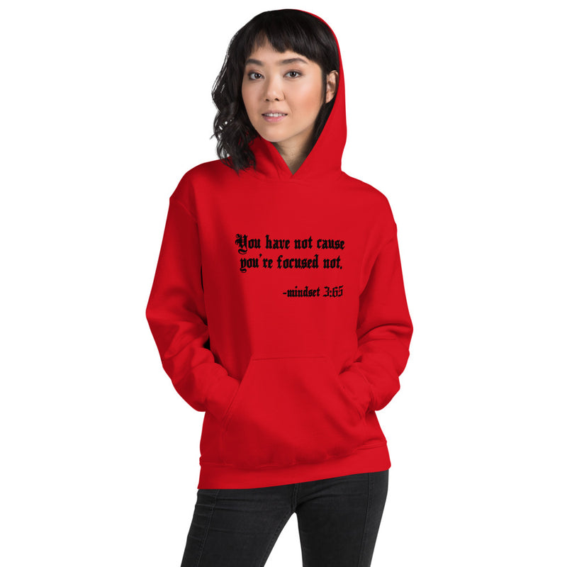 Eye Inspire Life Style Unisex Focused Red Hoodies