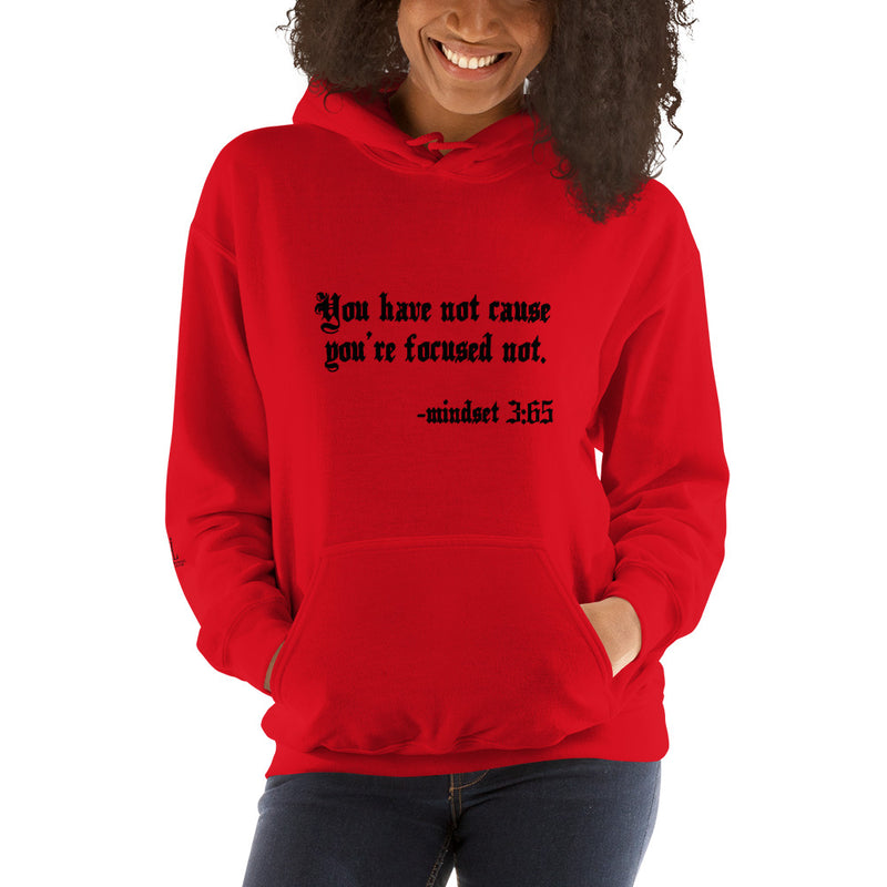 Eye Inspire Life Style Unisex Focused Red Hoodies