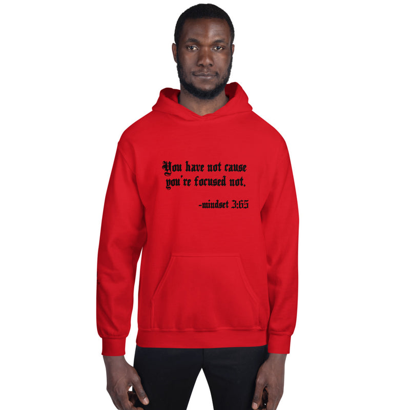 Eye Inspire Life Style Unisex Focused Red Hoodies