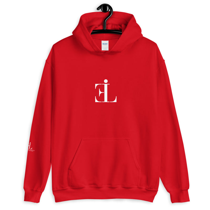 Eye Inspire Life Style Unisex Red Hoodie