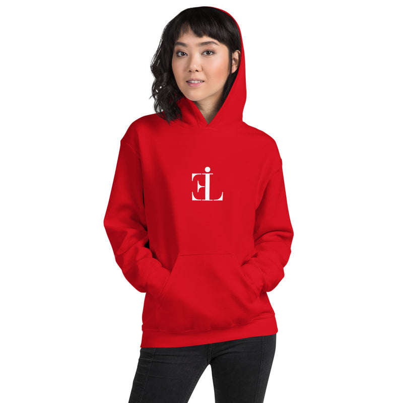 Eye Inspire Life Style Unisex Red Hoodie