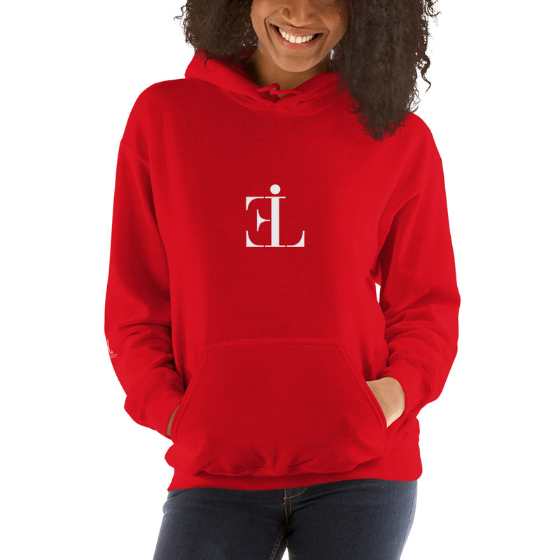 Eye Inspire Life Style Unisex Red Hoodie