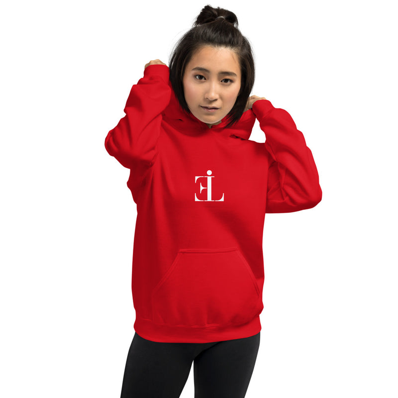 Eye Inspire Life Style Unisex Red Hoodie