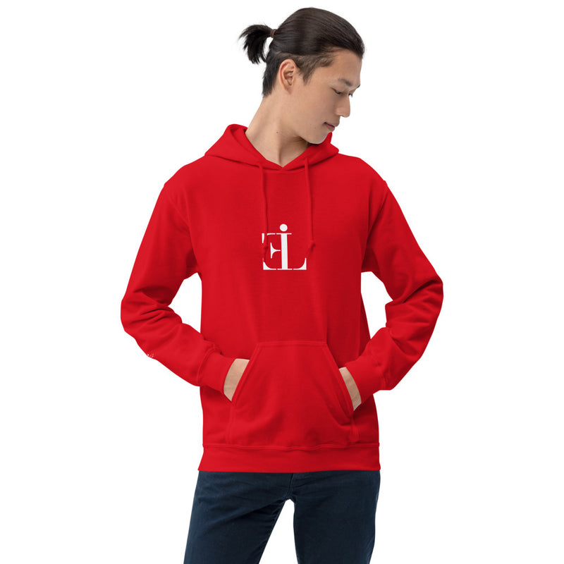 Eye Inspire Life Style Unisex Red Hoodie