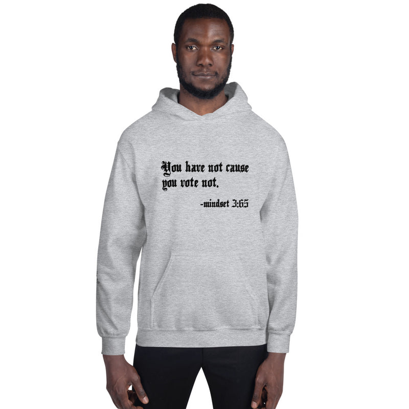 Eye Inspire Life Style Unisex Vote Grey Hoodie