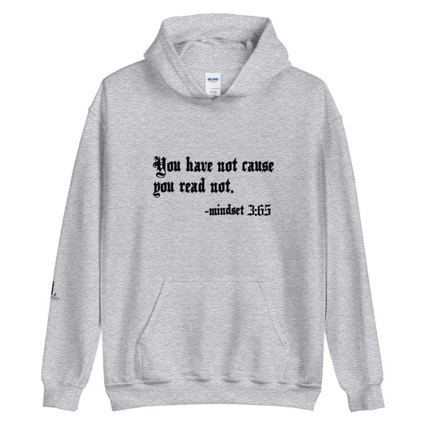 Eye Inspire Life Style Unisex  Read Grey Hoodie