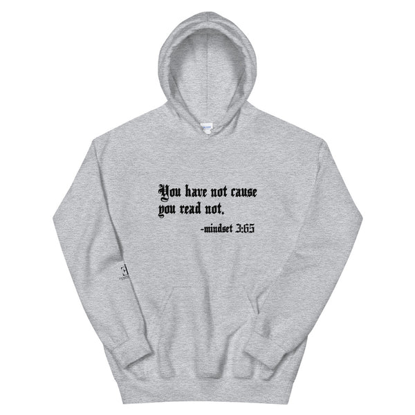 Eye Inspire Life Style Unisex  Read Grey Hoodie