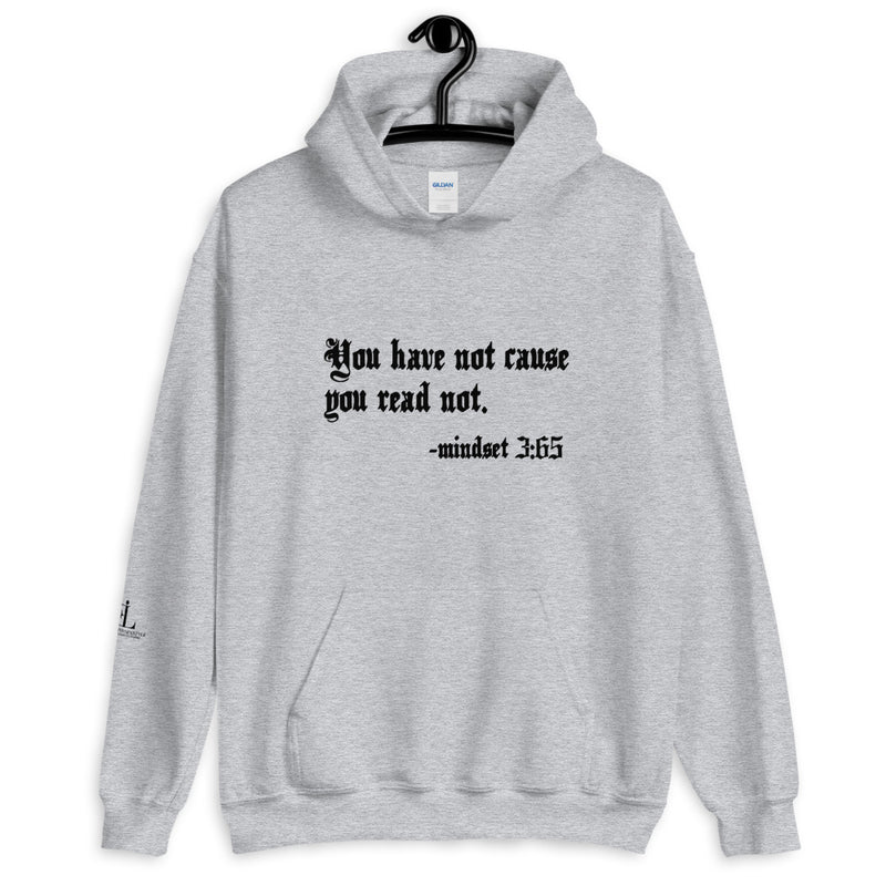 Eye Inspire Life Style Unisex  Read Grey Hoodie