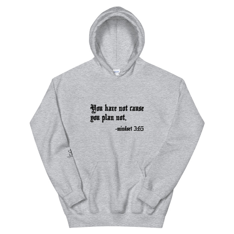 Eye Inspire Life Style Unisex  Plan Grey Hoodie