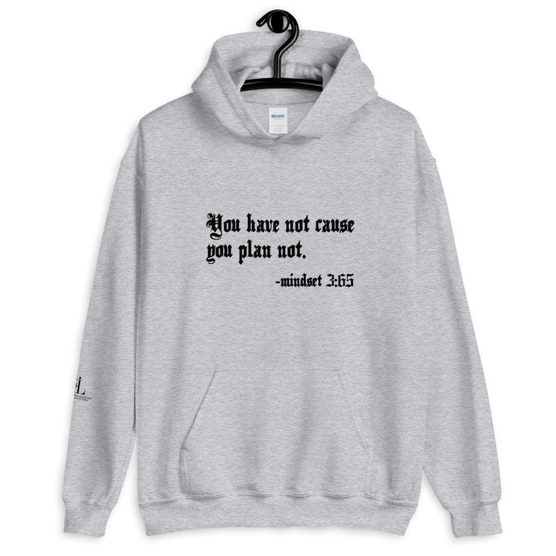 Eye Inspire Life Style Unisex  Plan Grey Hoodie