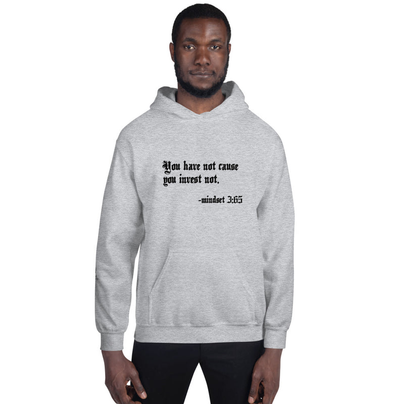 Eye Inspire Life Style Unisex Invest Grey Hoodie