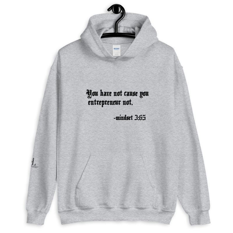 Eye Inspire Life Style Unisex Entrepreneur Grey  Hoodie