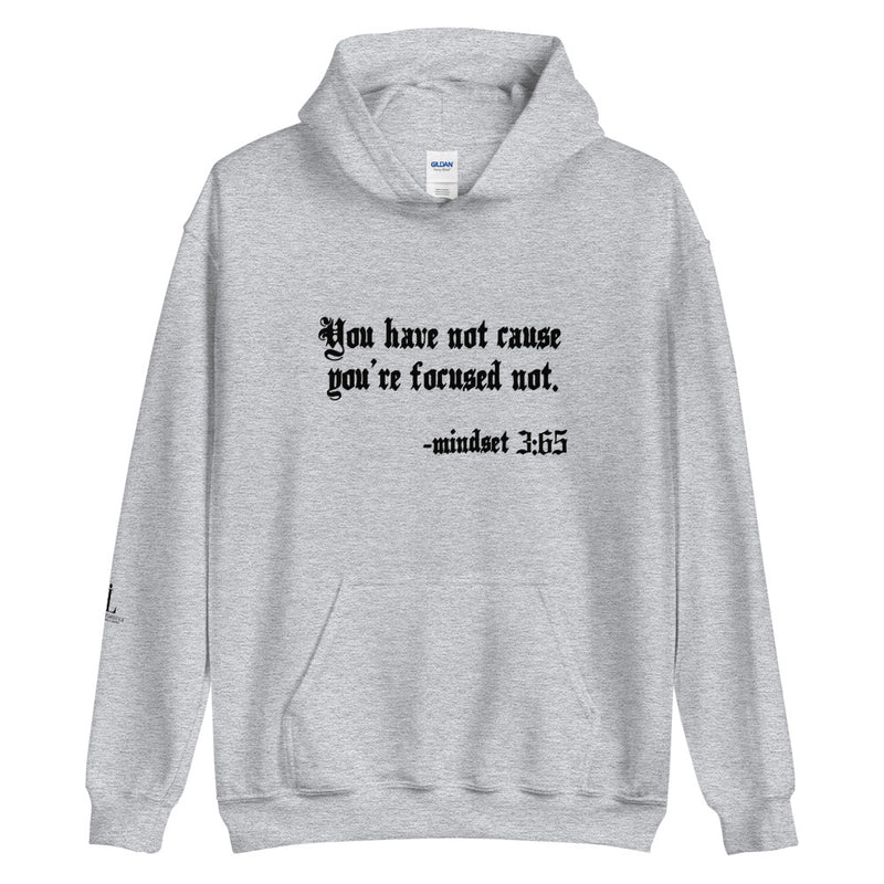 Eye Inspire Life Style Unisex Focus Grey Hoodie