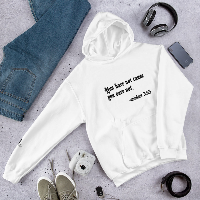 Eye Inspire Life Style Unisex Save White Hoodies