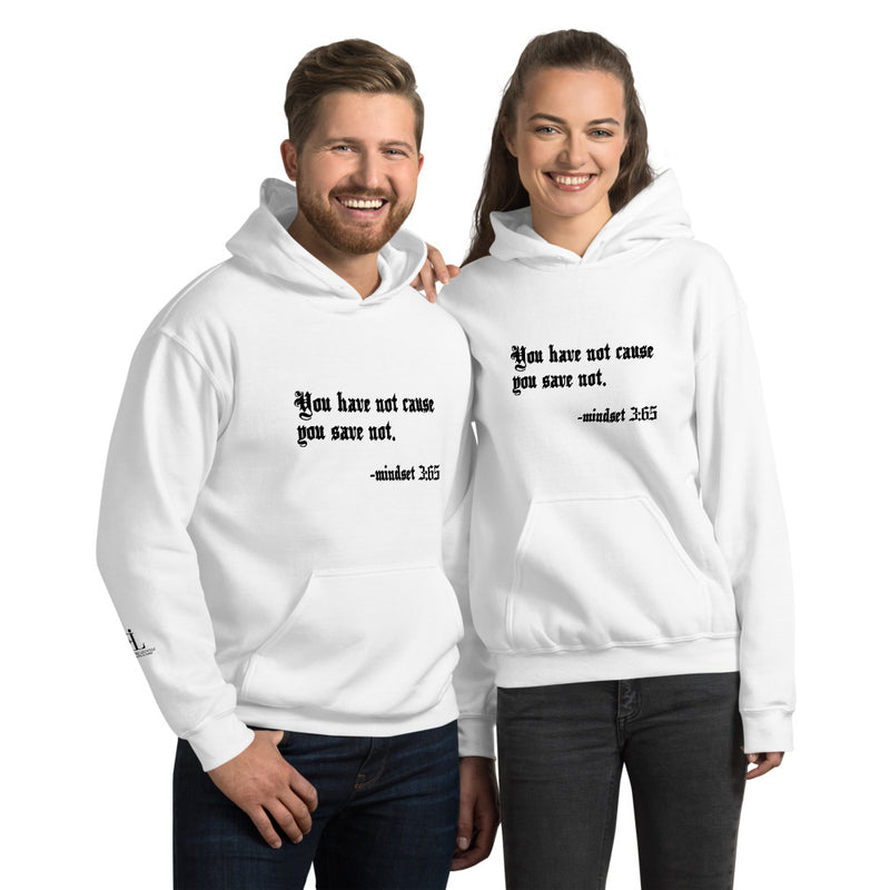 Eye Inspire Life Style Unisex Save White Hoodies