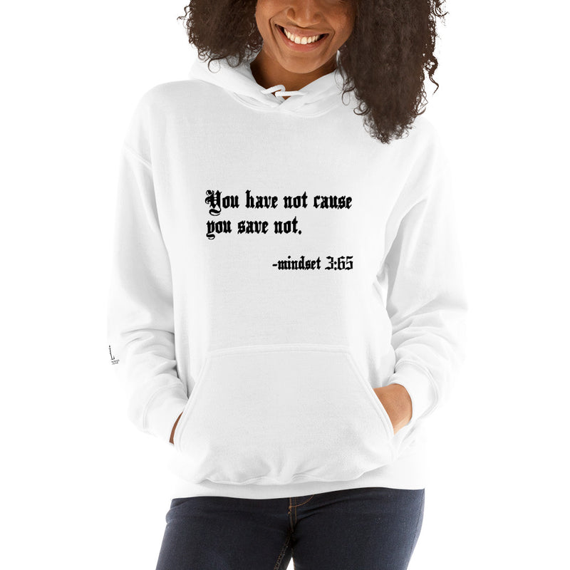 Eye Inspire Life Style Unisex Save White Hoodies