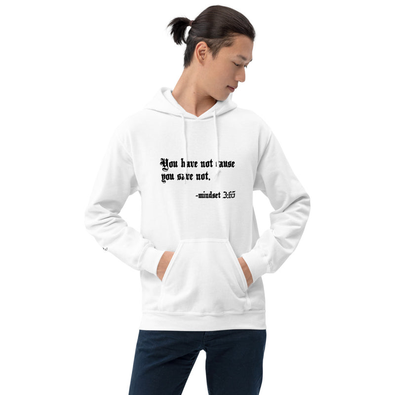 Eye Inspire Life Style Unisex Save White Hoodies