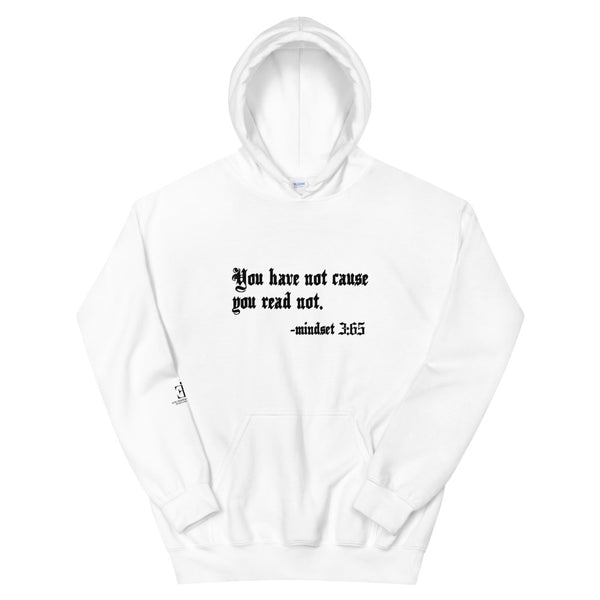 Eye Inspire Life Style Unisex Read White Hoodies