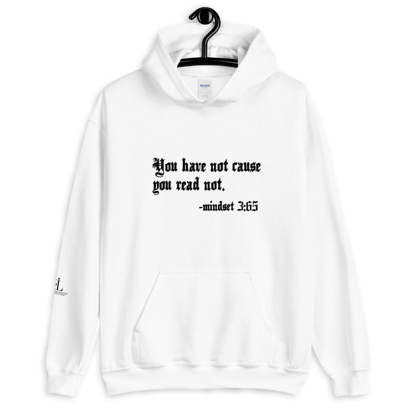 Eye Inspire Life Style Unisex Read White Hoodies