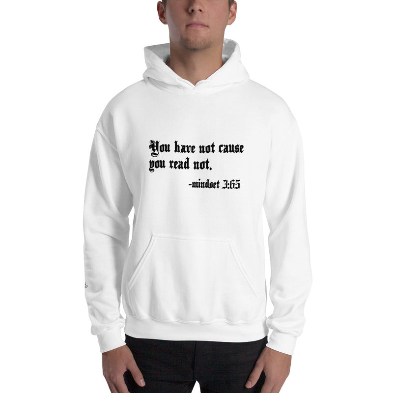 Eye Inspire Life Style Unisex Read White Hoodies