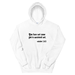 Eye Inspire Life Style Unisex Mentor White Hoodies