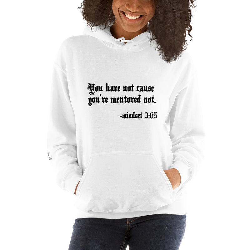 Eye Inspire Life Style Unisex Mentor White Hoodies