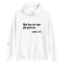 Eye Inspire Life Style Unisex Grind White  Hoodies