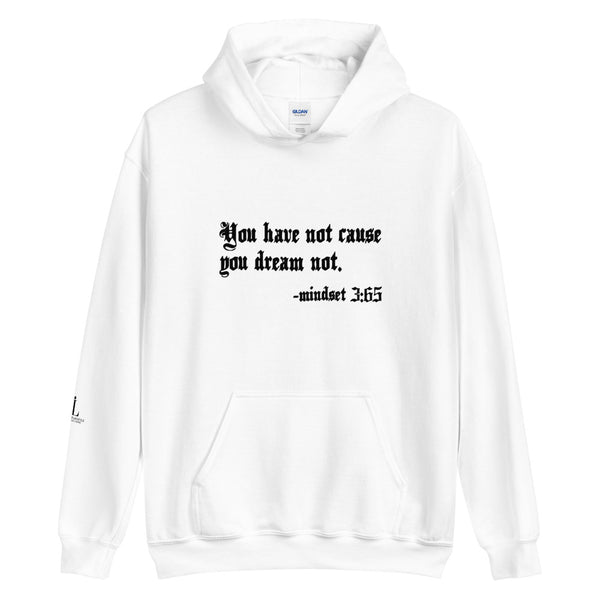 Eye Inspire Life Style Unisex Dream White Hoodies