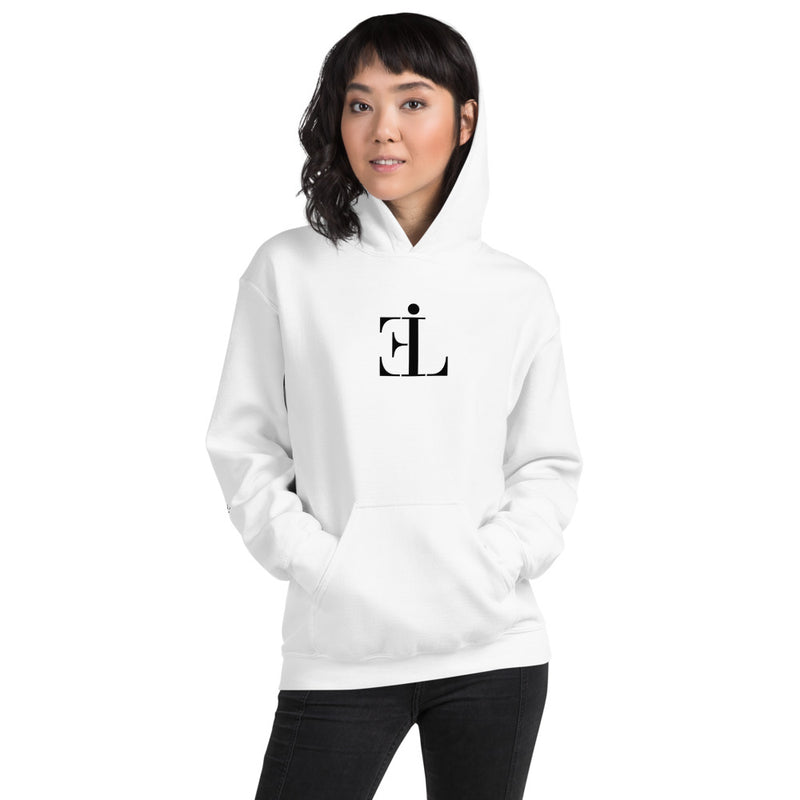 Eye Inspire Life Style Unisex White Hoodie